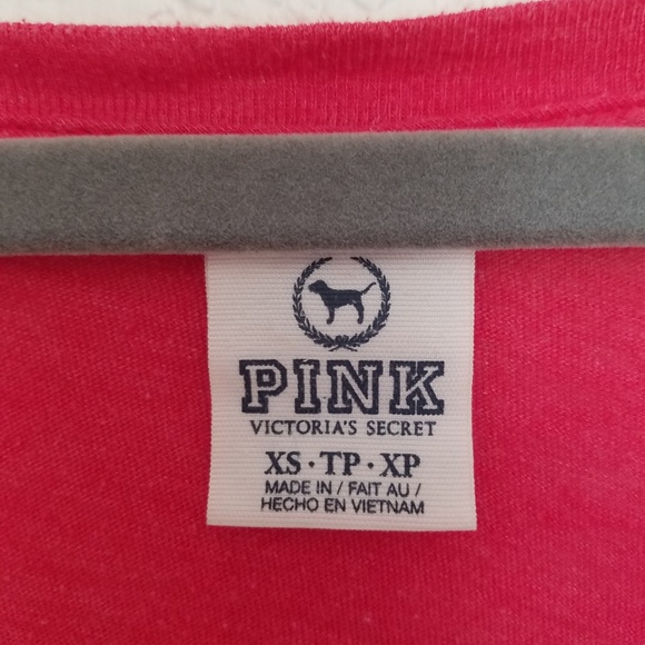 Victorias Secret PINK Tee shirt in red. - Picture 3 of 4